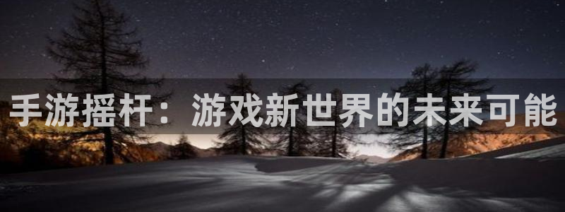 巅峰国际下载：手游摇杆：游戏新世界的未来可能