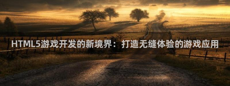 巅峰国际首页：HTML5游戏开发的新境界：打造无缝体验的游戏